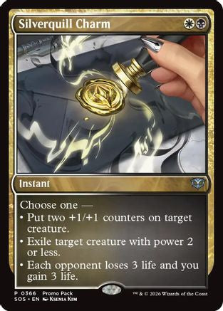 Silverquill Charm (365) [Promo Pack: Secrets of Strixhaven] - Deck Out Gaming