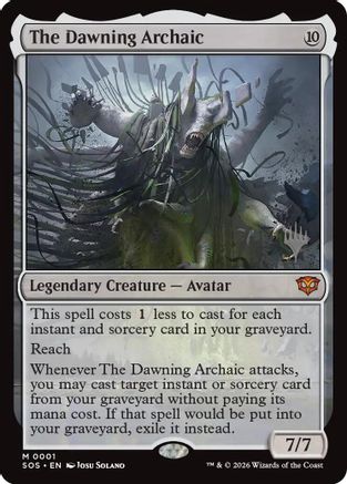 The Dawning Archaic (1) [Promo Pack: Secrets of Strixhaven] - Deck Out Gaming