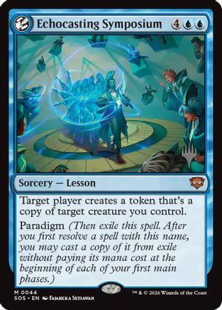 Echocasting Symposium (44) [Promo Pack: Secrets of Strixhaven] foil - Deck Out Gaming