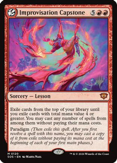 Improvisation Capstone (120) [Promo Pack: Secrets of Strixhaven] - Deck Out Gaming