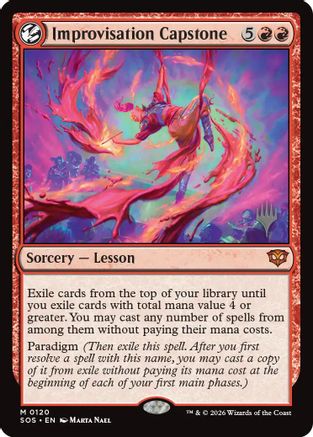 Improvisation Capstone (120) [Promo Pack: Secrets of Strixhaven] - Deck Out Gaming