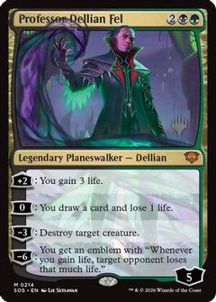 Professor Dellian Fel (214) [Promo Pack: Secrets of Strixhaven] - Deck Out Gaming