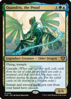 Quandrix, the Proof (218) [Promo Pack: Secrets of Strixhaven] - Deck Out Gaming