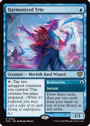Harmonized Trio (52) [Promo Pack: Secrets of Strixhaven] - Deck Out Gaming