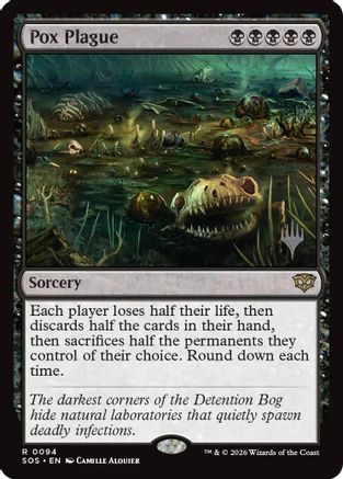 Pox Plague (94) [Promo Pack: Secrets of Strixhaven] foil - Deck Out Gaming