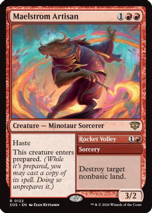 Maelstrom Artisan (122) [Promo Pack: Secrets of Strixhaven] - Deck Out Gaming