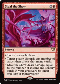Steal the Show (130) [Promo Pack: Secrets of Strixhaven] - Deck Out Gaming