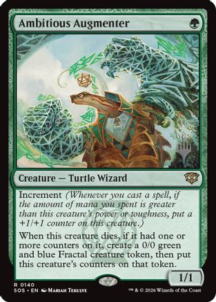 Ambitious Augmenter (140) [Promo Pack: Secrets of Strixhaven] - Deck Out Gaming