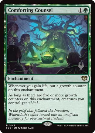 Comforting Counsel (143) [Promo Pack: Secrets of Strixhaven] foil - Deck Out Gaming
