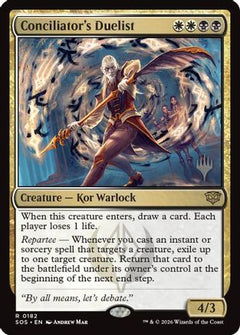 Conciliator's Duelist (182) [Promo Pack: Secrets of Strixhaven] - Deck Out Gaming