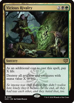 Vicious Rivalry (241) [Promo Pack: Secrets of Strixhaven] foil - Deck Out Gaming