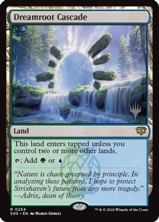 Dreamroot Cascade (254) [Promo Pack: Secrets of Strixhaven] foil - Deck Out Gaming