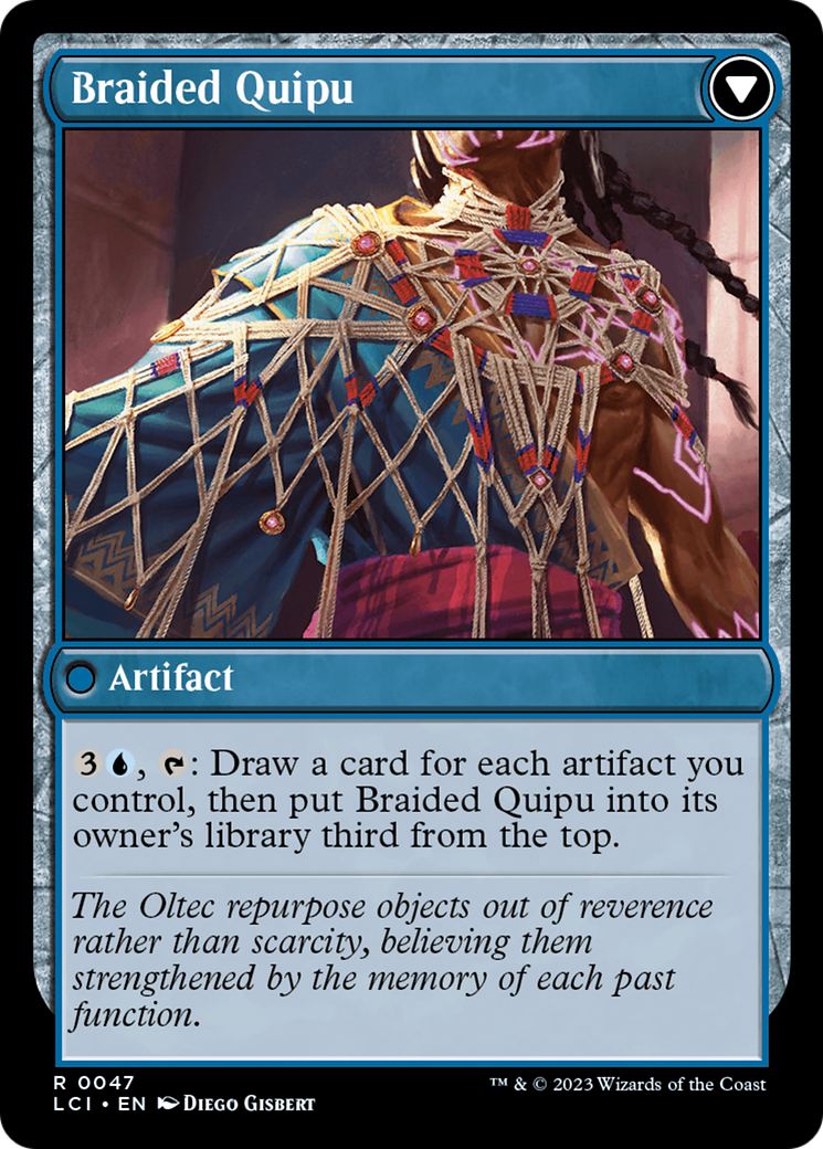 Braided Net (47) [The Lost Caverns of Ixalan] foil - Deck Out Gaming