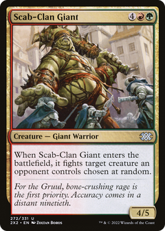 Scab-Clan Giant (272) [Double Masters 2022] - Deck Out Gaming