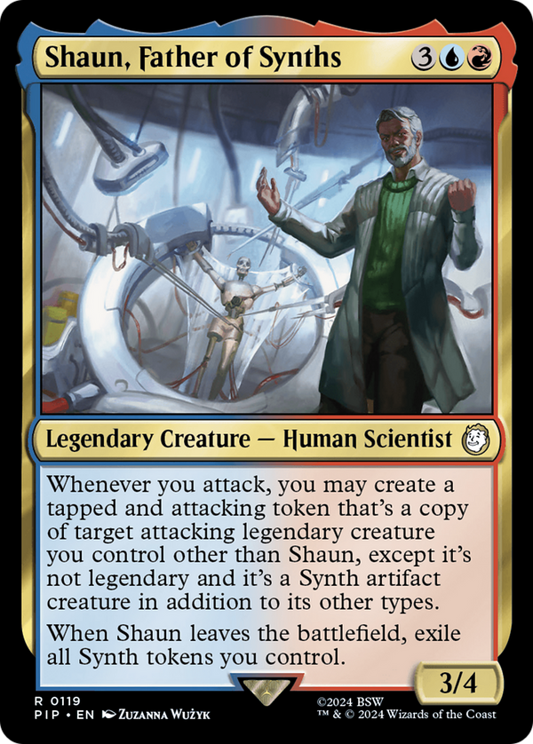 Shaun, Father of Synths (119) [Fallout] foil - Deck Out Gaming