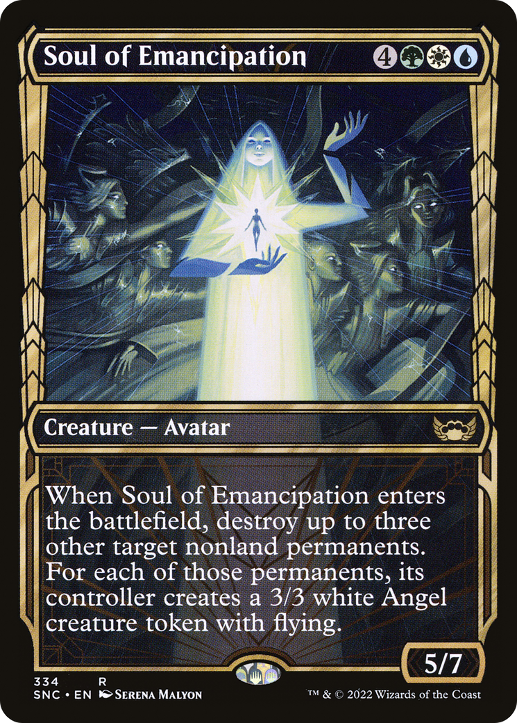 Soul of Emancipation (Showcase) (334) [Streets of New Capenna] - Deck Out Gaming
