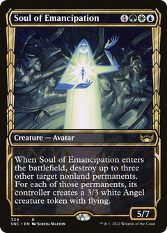Soul of Emancipation (Showcase) (334) [Streets of New Capenna] foil - Deck Out Gaming