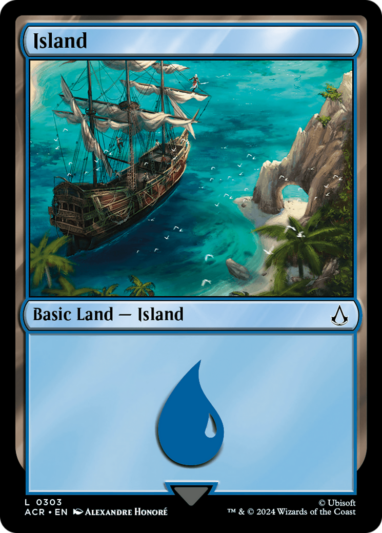Island (0303) (303) [Assassin's Creed] - Deck Out Gaming