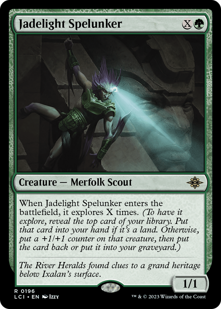 Jadelight Spelunker (196) [The Lost Caverns of Ixalan] foil - Deck Out Gaming