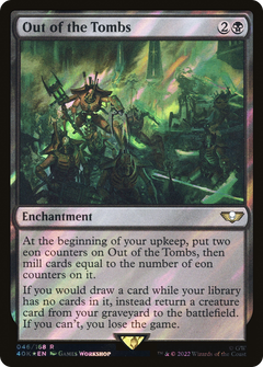 Out of the Tombs (Surge Foil) (46) [Warhammer 40,000 Commander] foil - Deck Out Gaming