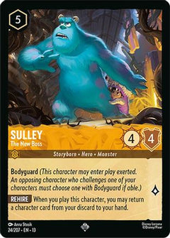 Sulley - The New Boss (24/207) [Attack of the Vine] Cold Foil-1