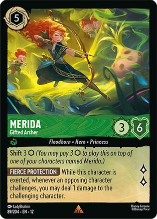 Merida - Gifted Archer (89/204) [Wilds Unknown] - Deck Out Gaming