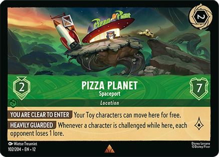 Pizza Planet - Spaceport (102/204) [Wilds Unknown] - Deck Out Gaming