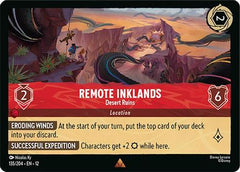 Remote Inklands - Desert Ruins (135/204) [Wilds Unknown] Cold Foil - Deck Out Gaming