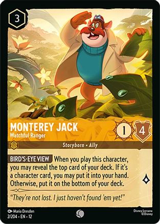 Monterey Jack - Watchful Ranger (2/204) [Wilds Unknown] Cold Foil - Deck Out Gaming