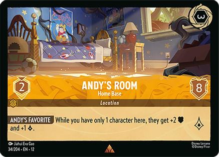 Andy's Room - Home Base (34/204) [Wilds Unknown] - Deck Out Gaming