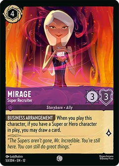 Mirage - Super Recruiter (53/204) [Wilds Unknown] Cold Foil - Deck Out Gaming