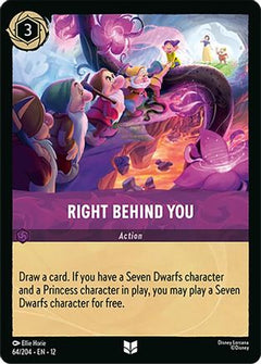 Right Behind You (64/204) [Wilds Unknown] Cold Foil - Deck Out Gaming