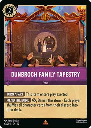 DunBroch Family Tapestry (67/204) [Wilds Unknown] - Deck Out Gaming