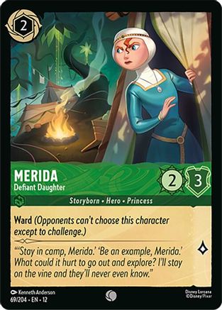 Merida - Defiant Daughter (69/204) [Wilds Unknown] - Deck Out Gaming