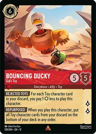 Bouncing Ducky - Sid's Toy (120/204) [Wilds Unknown] - Deck Out Gaming