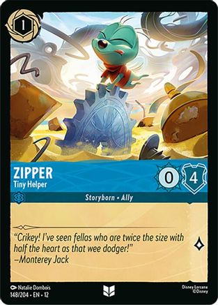 Zipper - Tiny Helper (148/204) [Wilds Unknown] - Deck Out Gaming