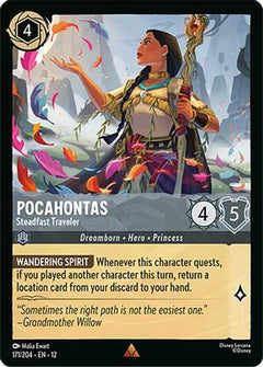 Pocahontas - Steadfast Traveler (171/204) [Wilds Unknown] - Deck Out Gaming