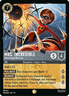 Mrs. Incredible - Determined Rescuer (195/204) [Wilds Unknown] Cold Foil - Deck Out Gaming