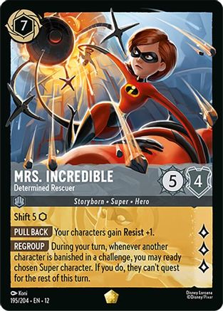 Mrs. Incredible - Determined Rescuer (195/204) [Wilds Unknown] - Deck Out Gaming