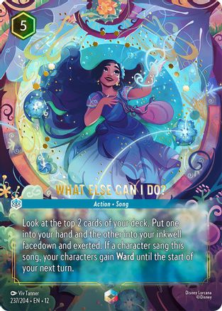 What Else Can I Do? (Enchanted) (237/204) [Wilds Unknown] Holofoil - Deck Out Gaming