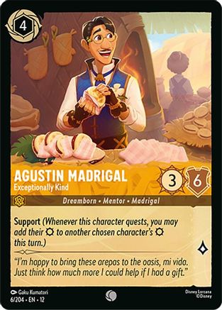 Agustin Madrigal - Exceptionally Kind (6/204) [Wilds Unknown] - Deck Out Gaming