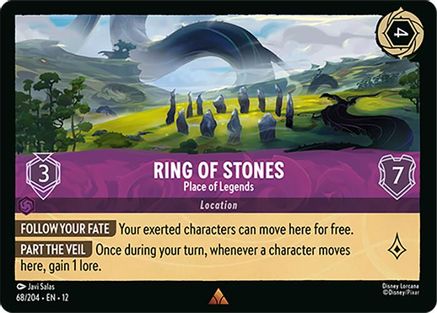 Ring of Stones - Place of Legends (68/204) [Wilds Unknown] - Deck Out Gaming