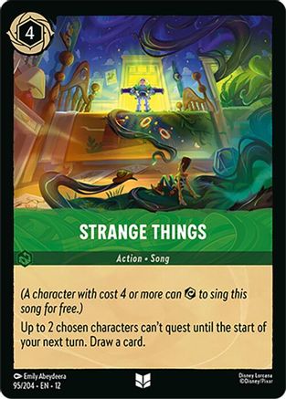 Strange Things (95/204) [Wilds Unknown] Cold Foil - Deck Out Gaming