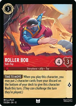 Roller Bob - Sid's Toy (113/204) [Wilds Unknown] Cold Foil - Deck Out Gaming
