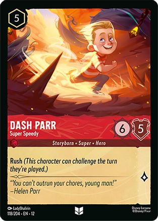 Dash Parr - Super Speedy (118/204) [Wilds Unknown] - Deck Out Gaming
