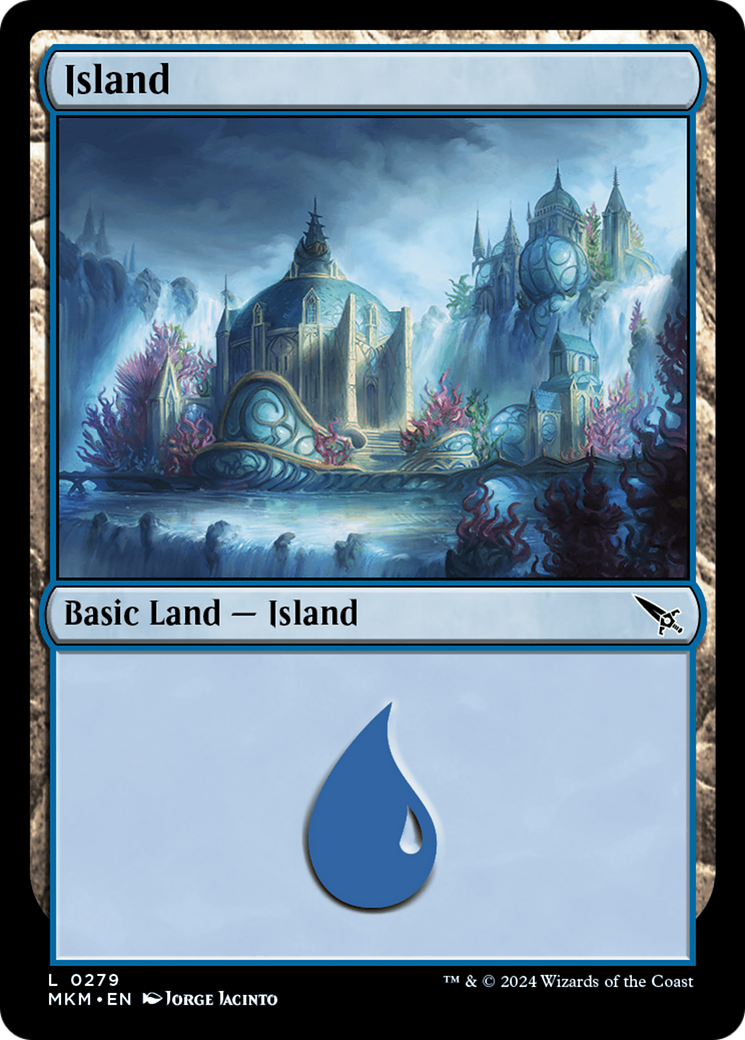 Island (0279) (279) [Murders at Karlov Manor] - Deck Out Gaming