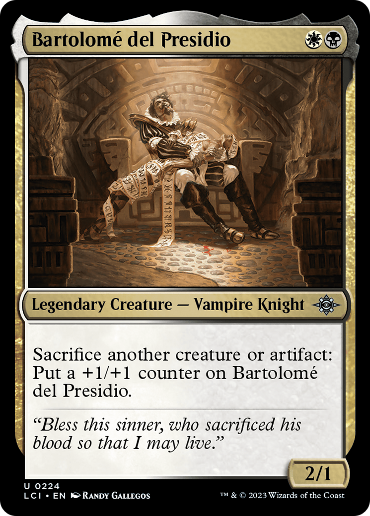 Bartolome del Presidio (224) [The Lost Caverns of Ixalan] foil - Deck Out Gaming