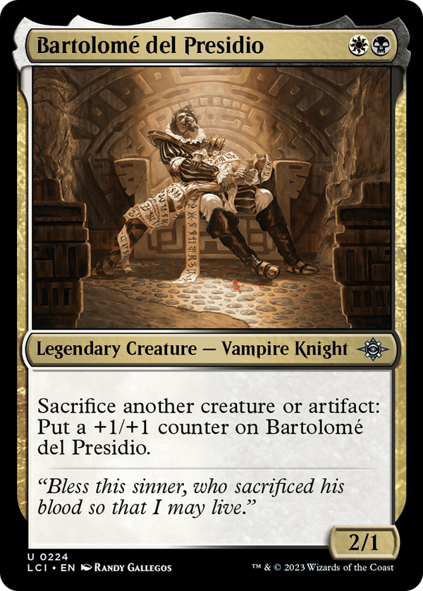 Bartolome del Presidio (224) [The Lost Caverns of Ixalan] foil - Deck Out Gaming