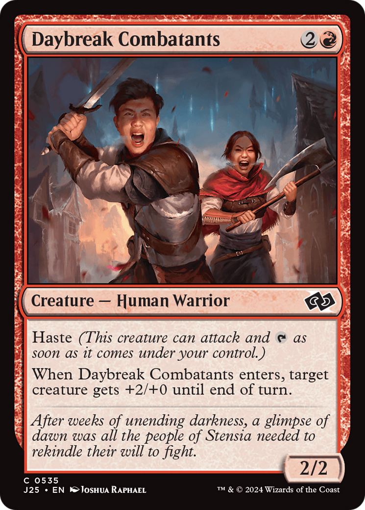 Daybreak Combatants (535) [Foundations Jumpstart] - Deck Out Gaming