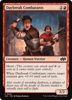 Daybreak Combatants (535) [Foundations Jumpstart] - Deck Out Gaming